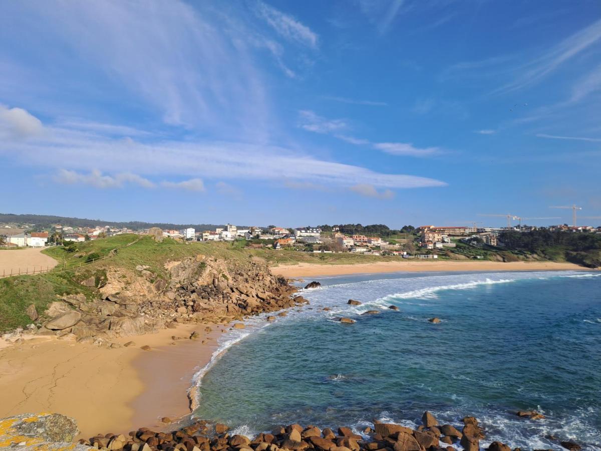 아란자다 Desconectaengalicia La Lanzada, 200M Playa 아파트 외부 사진